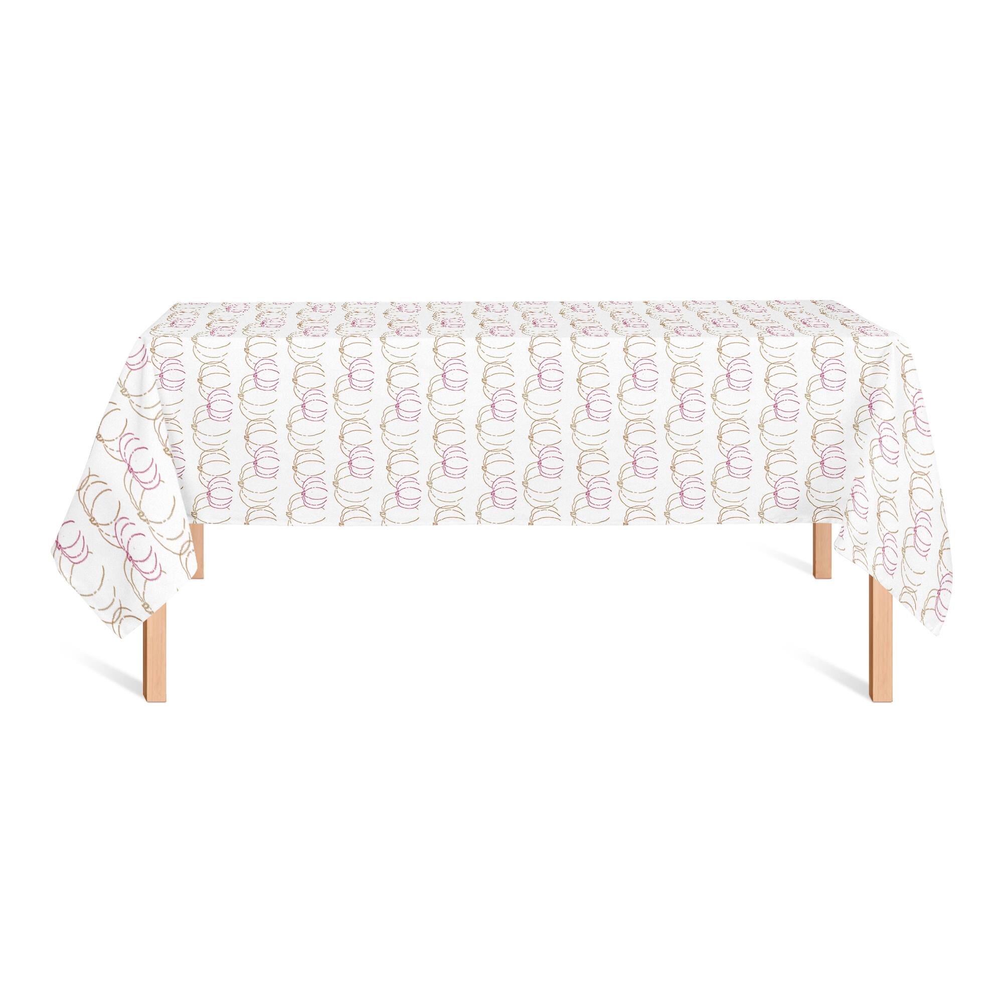 102" Simple Pumpkin Pattern Tablecloth